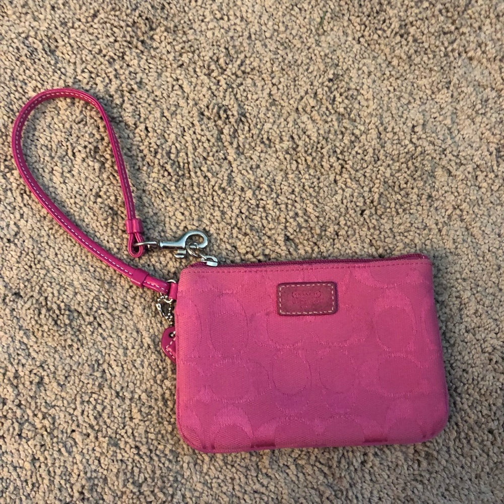 COACH wristlet